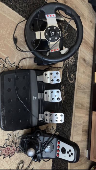 Logitech G27 + shifter