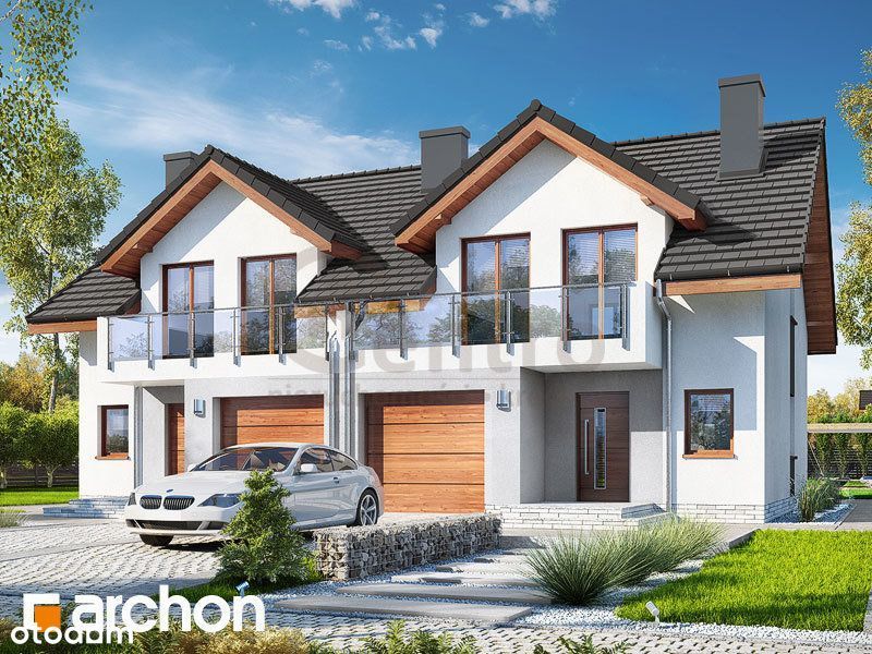 Dom w zabudowie bliźniaczej- Włóki