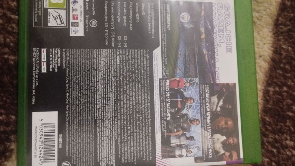 FIFA 21 pl Xbox one wyprzedaż własnej kolekcji