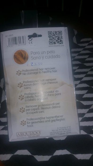 Pente para animal