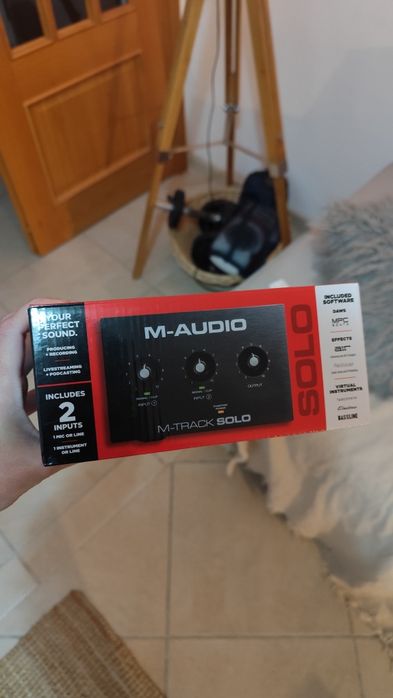 Interface de Áudio M-Track Solo