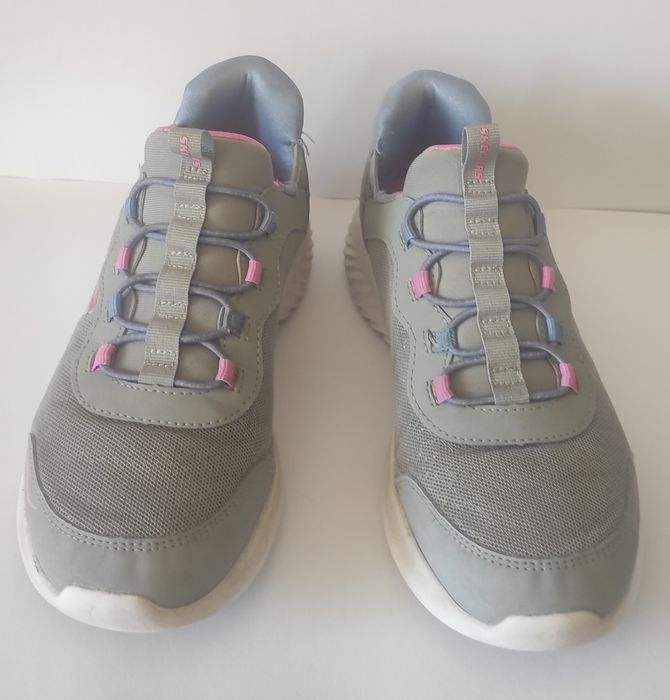 Дитячі кросівки для дівчинки Skechers Bounder 303585L GRY, 34 рр