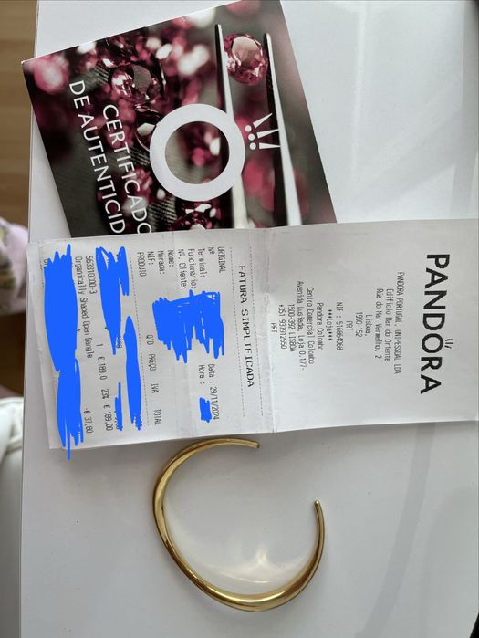 Pulseira Pandora como nova