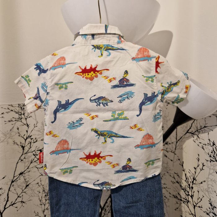Jeansy Wrangler i koszula 18 m - cy