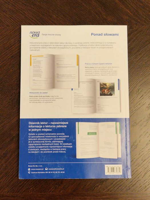 Maturalne Karty Pracy 2 Język Polski Nowa Era klasa liceum technikum