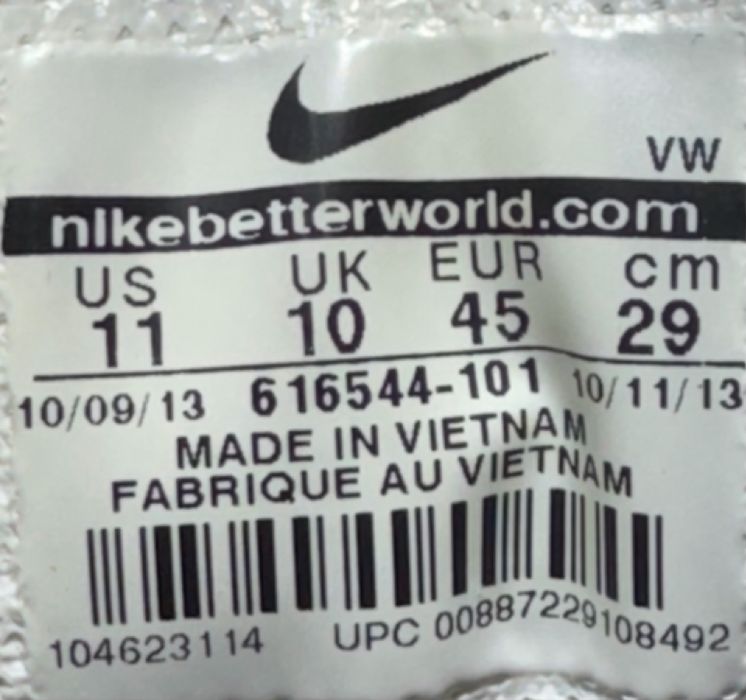 Кросівки Nike-Lite XL. Розмір 45(29 см)