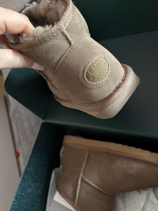 Emu botki nowe buty zimowe ugg brazowe bezowe 38 nowe