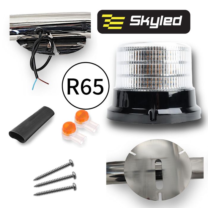 Orurowanie dachowe / Rama dla Scania R S Nowa Generacja (czarne 84)