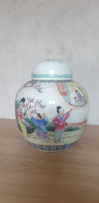 Wazon amfora chińska porcelana