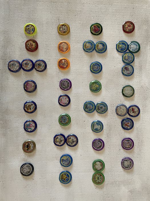 42 tazos nox Pokémon