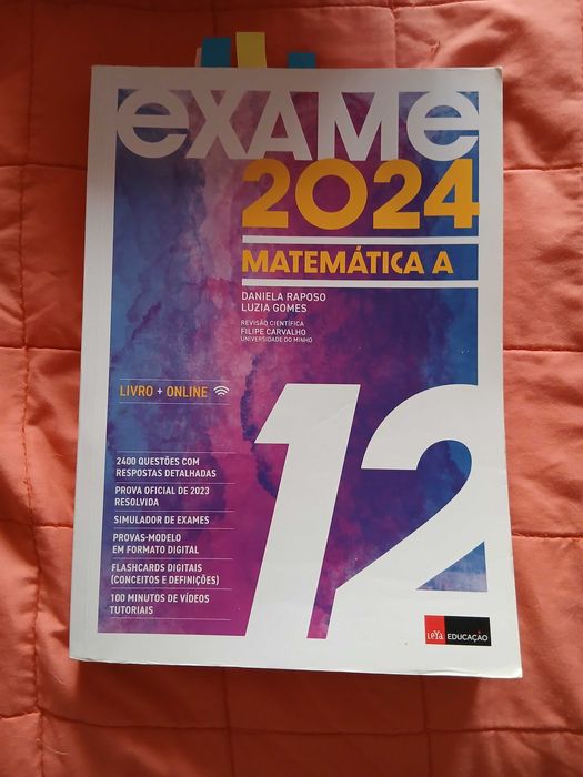 Máximo 11º (Fichas) e conjunto 12º, Livros Exame Leya 2024, e Os Maias