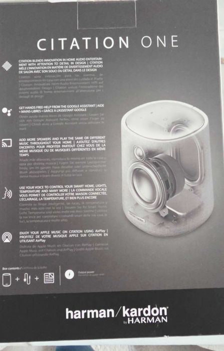 Coluna Inteligente Harman Kardon Citation One MkIII