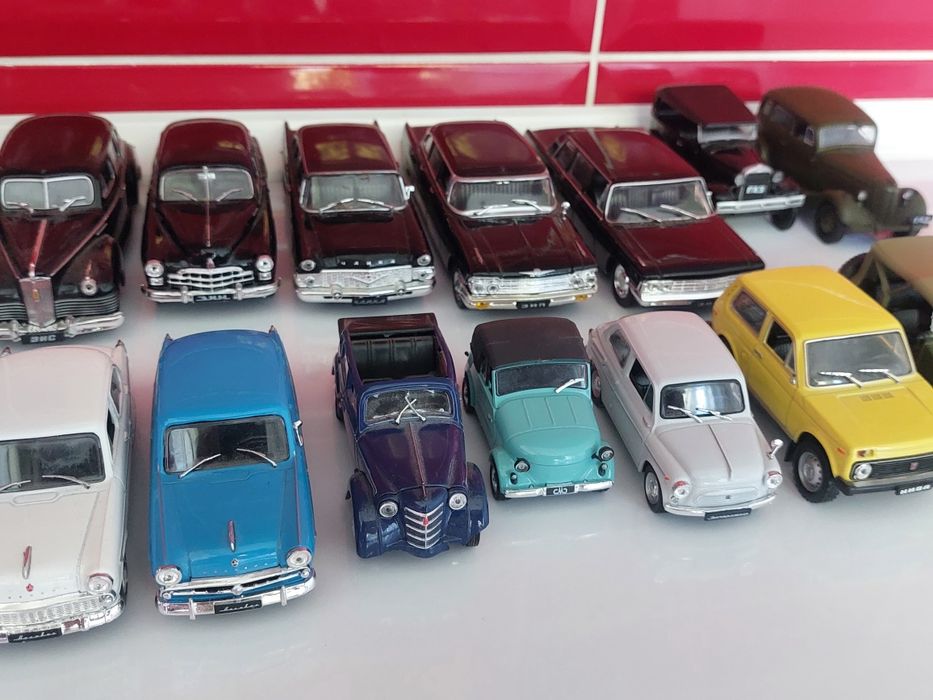 Модели машинок 1:43 из серии Авто легенды СССР.: 276 грн