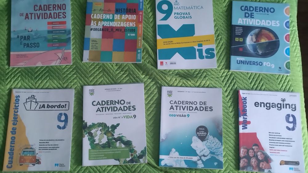 Cadernos de atividades 9 ano
