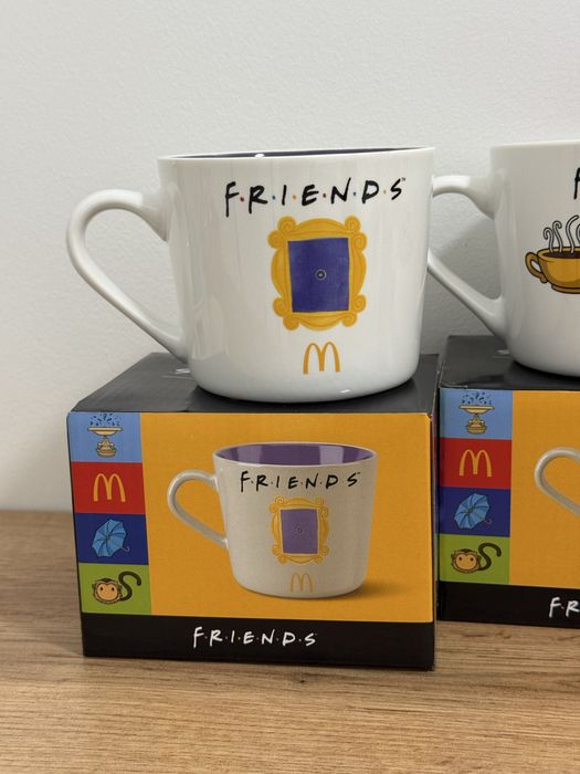 Повний набір чашки кружки фігурки Friends McDonald's Друзі Мак