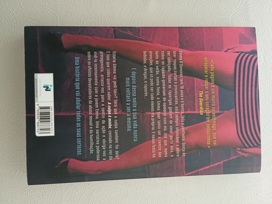 "A culpa é minha" de Louise O'Neill
