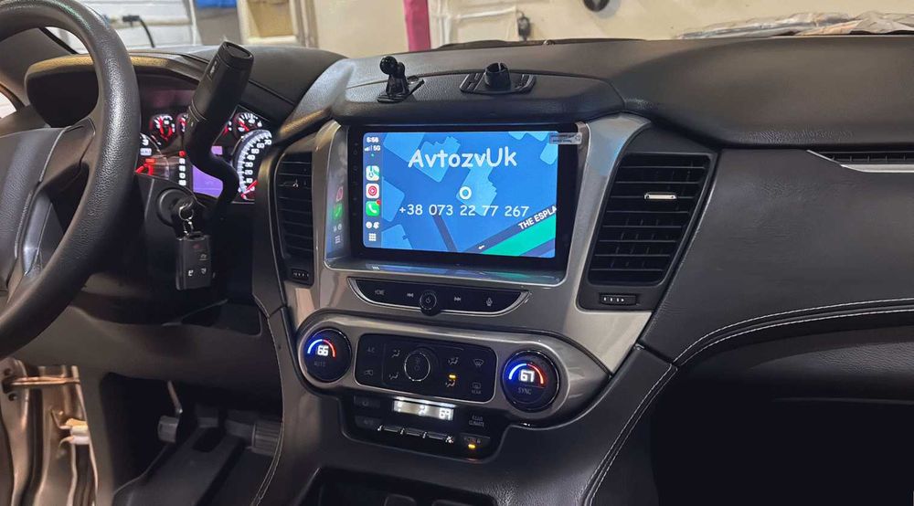 Магнитола CAPTIVA Chevrolet SABURBAN Tahoe COLOPADO Gmc YUKON Android