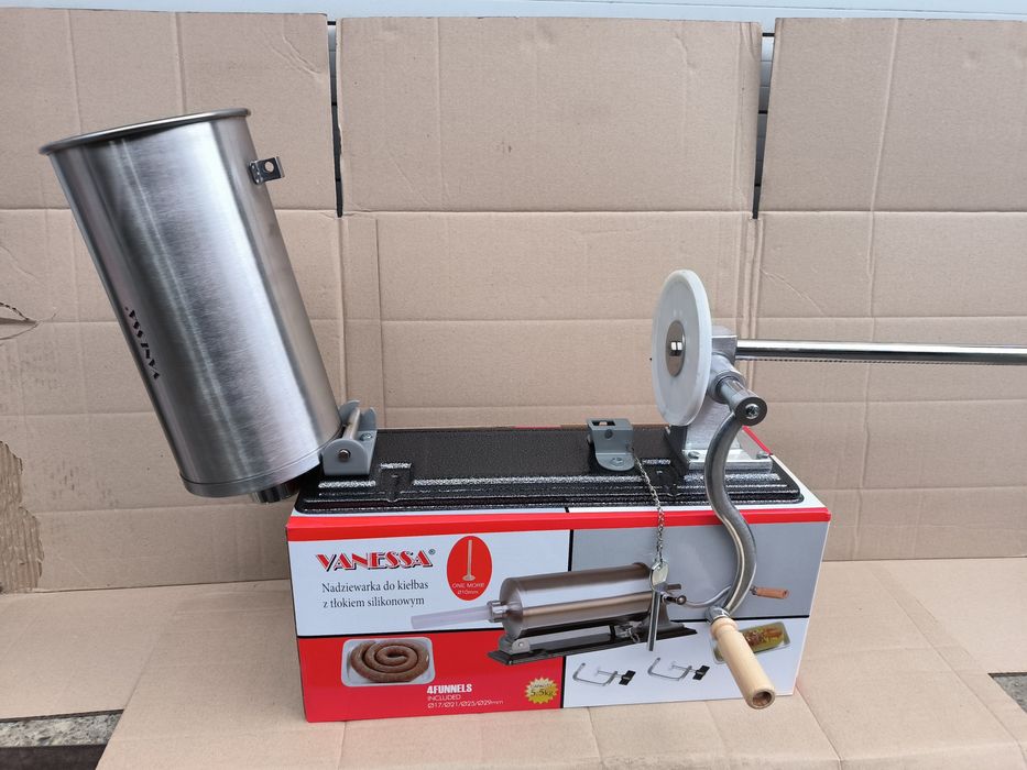 Шприц для колбасы 5,5кг, горизонтальный шприц колбасный, вертикальный