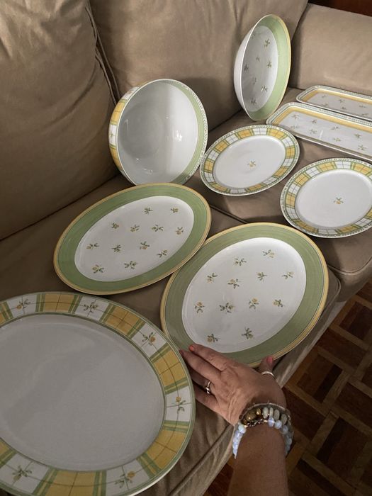 Serviço de jantar SPAL (incomplecto) (de refugo)