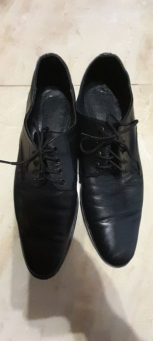 Buty męskie młodzieżowe polskie skóra 39/40