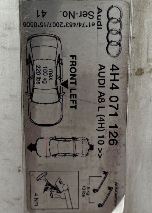 belki dachowe A8 Long