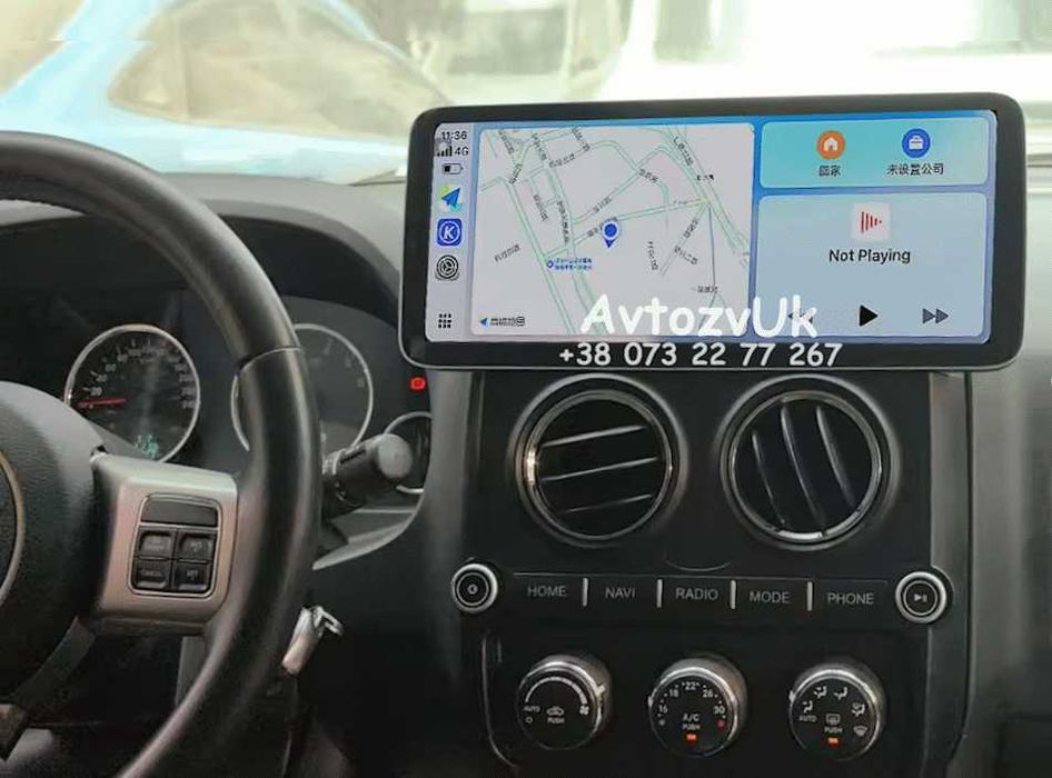 Магнитола COMPASS Jeep PATRIOT RENEGADE Патриот Компас CarPlay Android