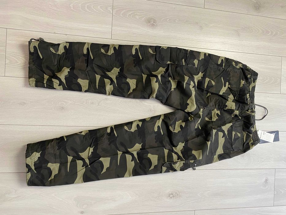 NOWE r.L Ocieplane spodnie wojskowe męskie bojówki