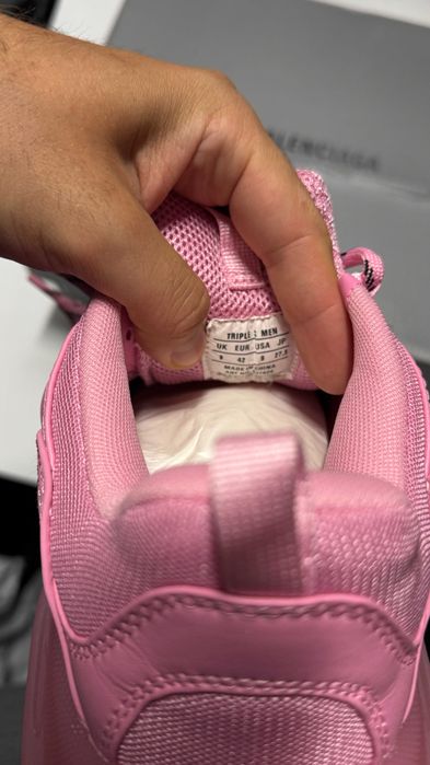 Buty Balenciaga Triple -S różowe, rozmiar 42