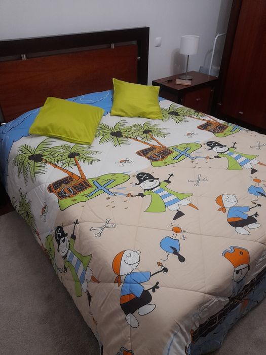 Edredão inverno tema criança