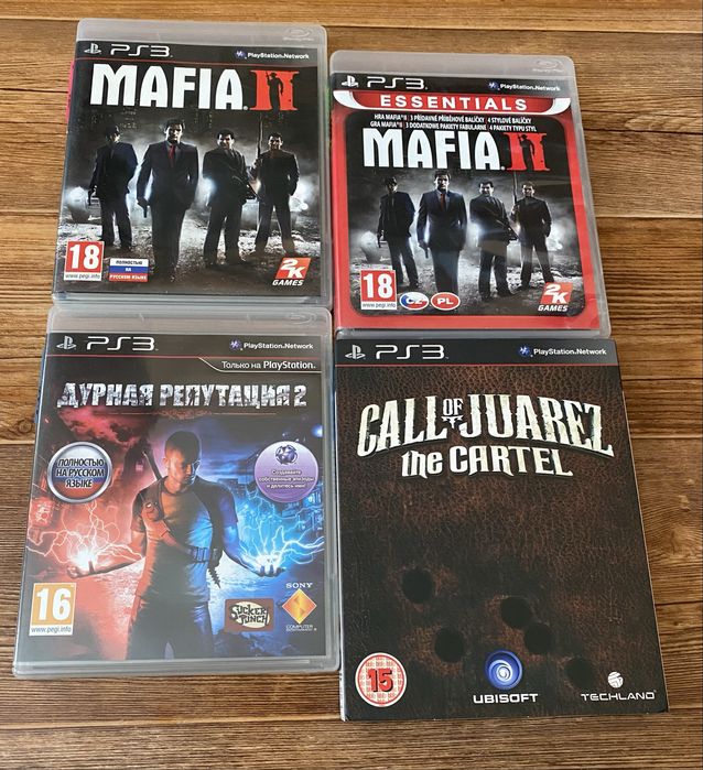 Sony PS3: Мафия, Dead Space, FIFA 19, PES 2018, God of War,Oдни из нас