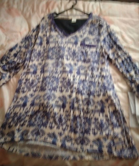 Túnica comprada na Redoute, tamanho XL