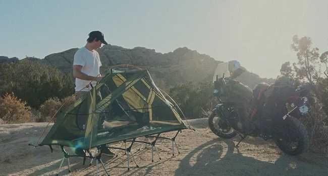 Tenda campismo suspensa original Nightcat, nova