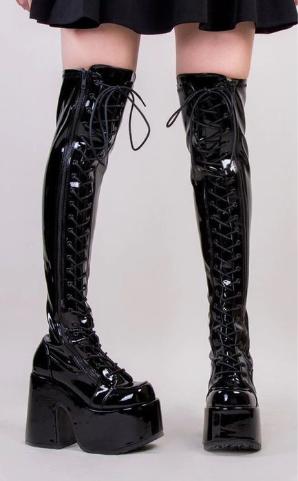 demonia shoes new rock killstar dollskill