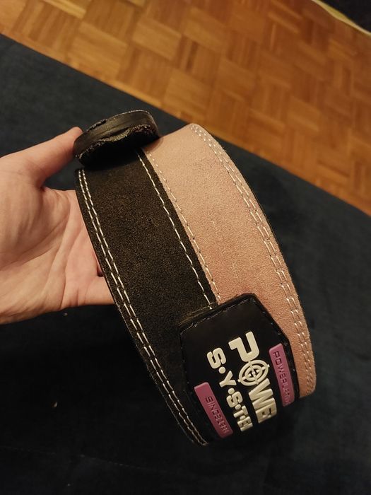 Pas Power System i opaski neoprenowe SBD