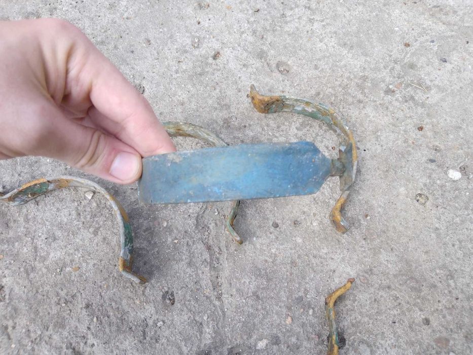 Uchwyt rynnowy haki rynnowe metalowe uchwyty grubość 0,5cm - 2 sztuk