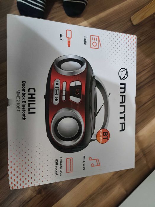 Radio przenośne Manta nowe