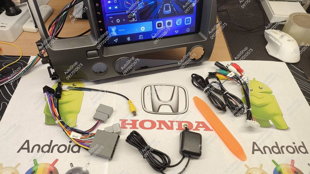 ‼️+Регістратор‼️Магнітола Honda civic 4D/hybrid  Android 2/32gb, 4/64g