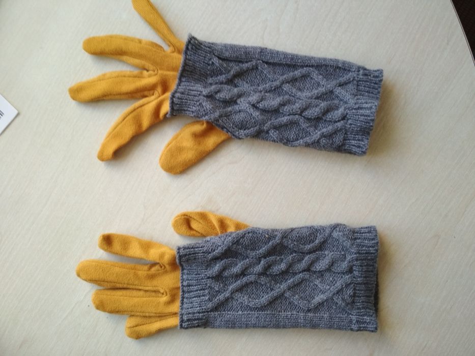 Rękawiczki damskie z ocieplaczem