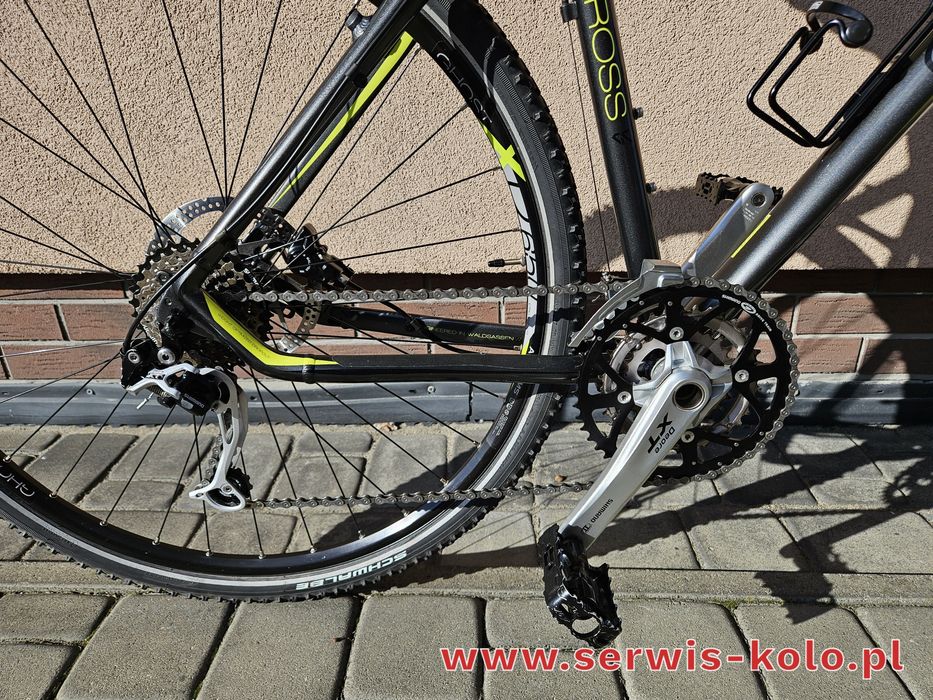 Rower crossowy męski GHOST koła 28 SHIMANO DEORE XT aluminium okazja