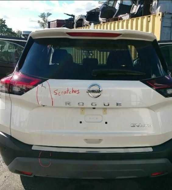 Крышка багажника NISSAN ROGUE 2021 в сборе ляда Задняя дверь ниссан