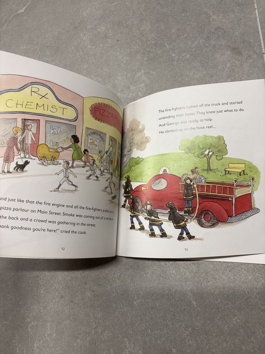 Curious George and the Fire-fighters, Margaret and H.A.Rey