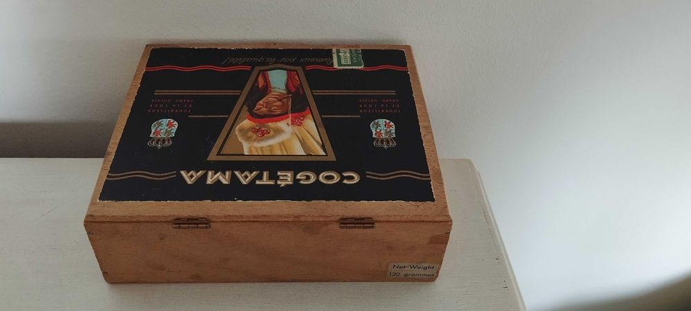 Caixa charutos Cogetama vazia