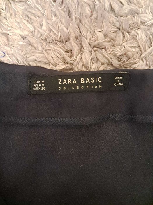 Granatowa bluzka Zara rozm. M