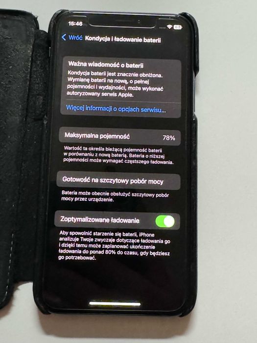Iphone X 256 GB gwiezdna szarość