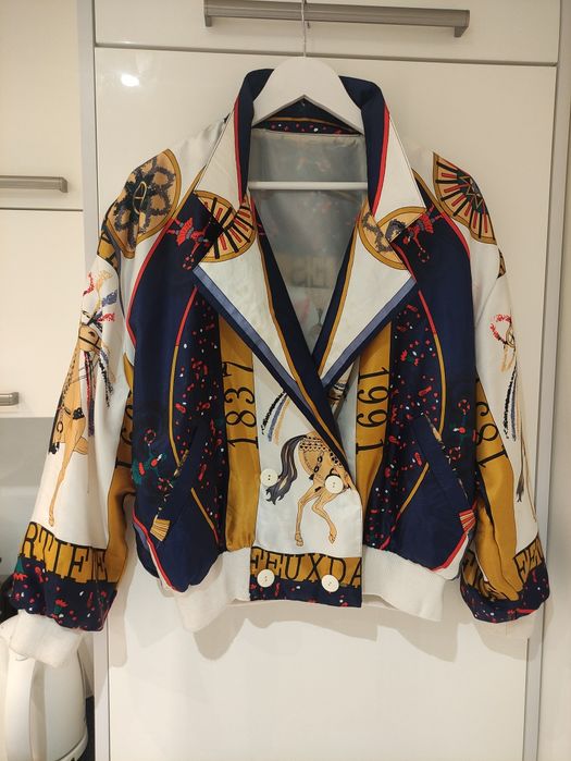 Kurtka damska Hermes Paris 1991 vintage