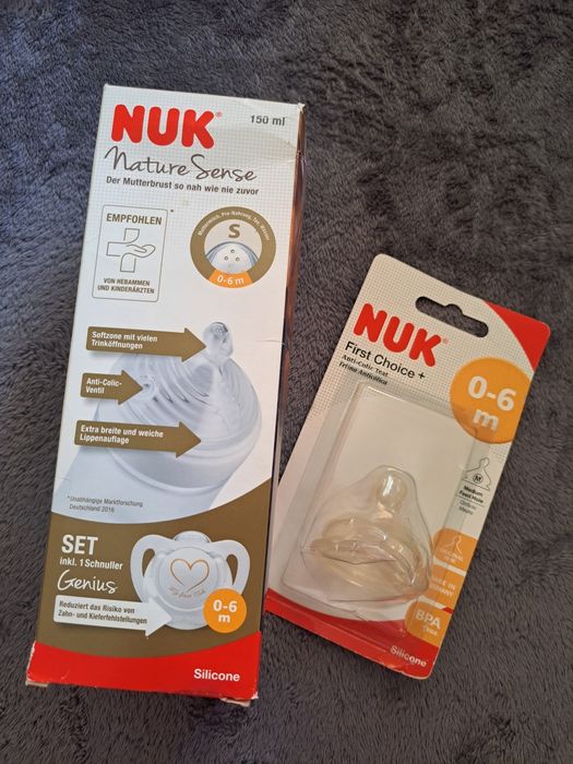 Пляшечка NUK Nature Sense для немовлят
