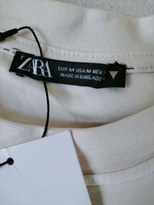 Bluza Zara z wszytymi poduszkami S