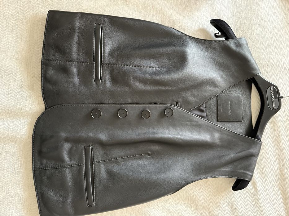 Colete pele oreta da Massimo Dutti