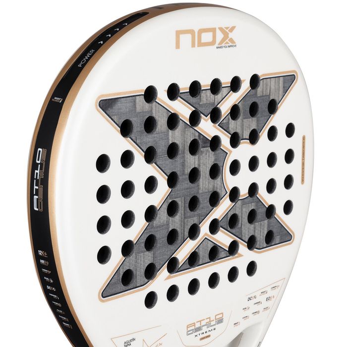 Raquete de Padel Adulto NOX AT10 Genius 12K Alum Xtrem 26 by Agustín