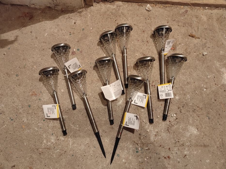 Lampki solarne 10szt